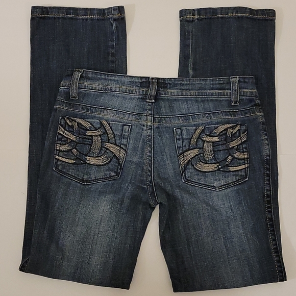 FreeStyle Revolution blue jeans size 7 - Picture 3 of 13